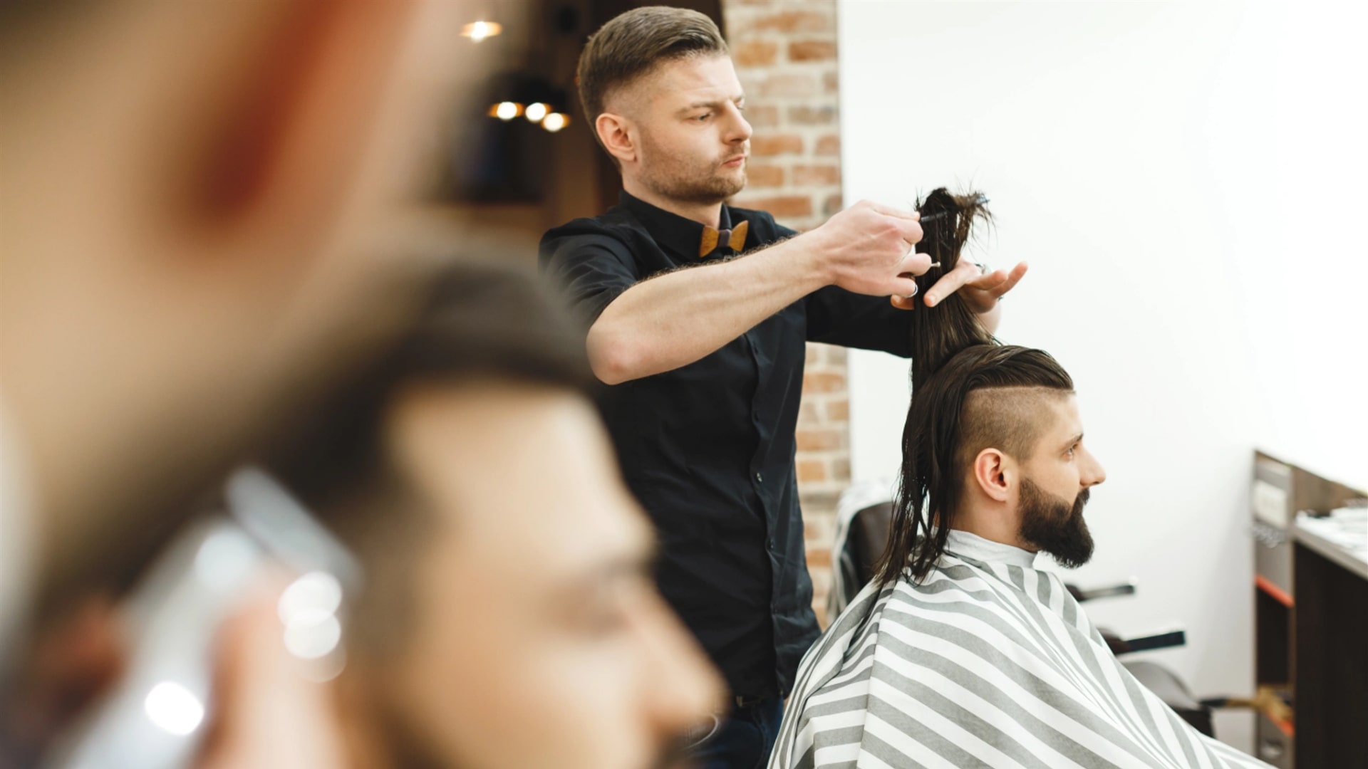 barbers in work