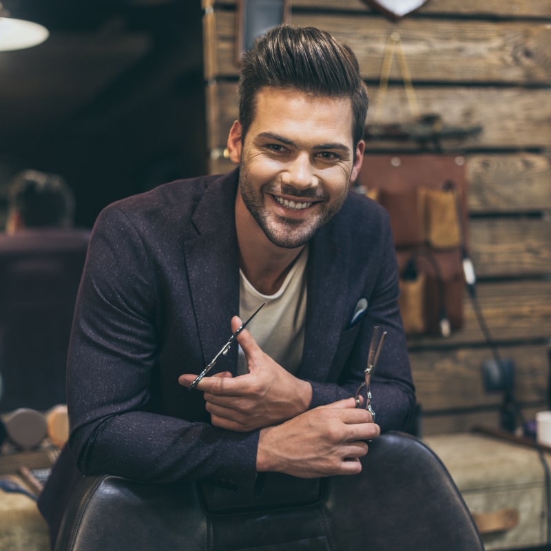 barber welcomes new guests