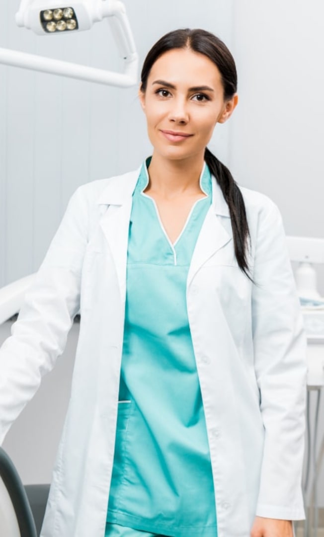 Woman dentist