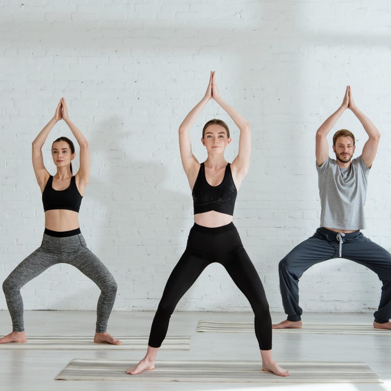 Yoga class
