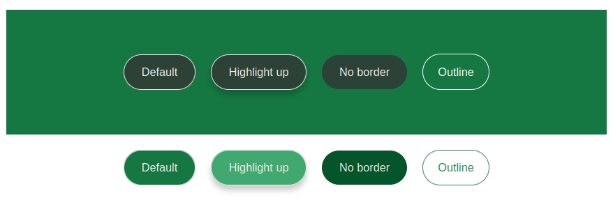 Avocado skin for the IceCubo buttons