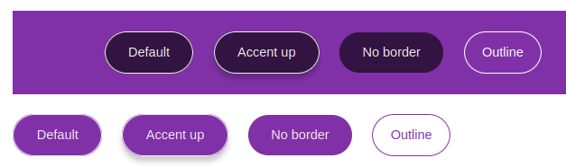 Buttons for the Grape skin