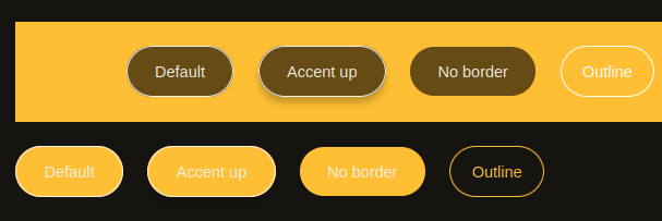 Buttons for the Black Kumquat skin
